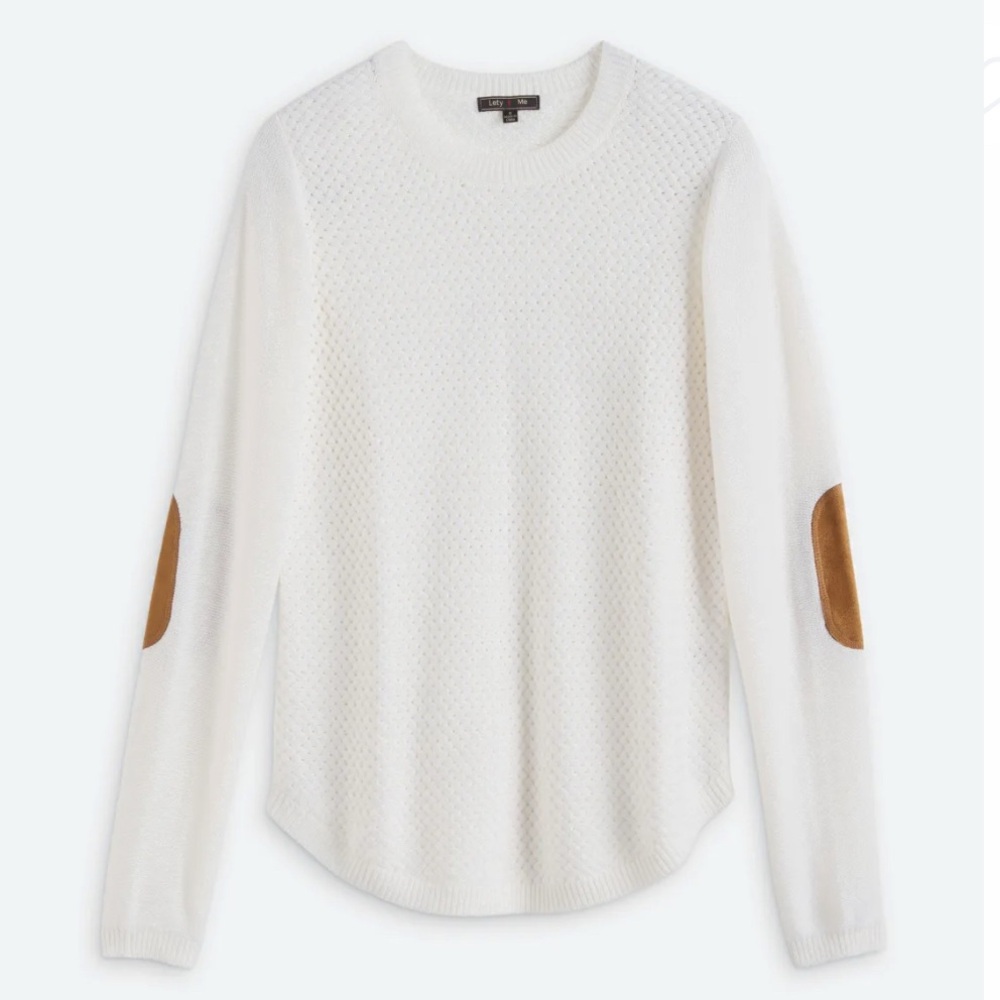 LETY & ME
Josey Elbow Patch Sweater